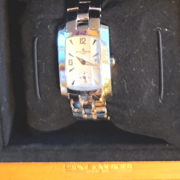 BAUME & MERCIER 2001 Hampton Milleis Cad Argent MOA08013 Timepiece Luxury Watch - Picture 9 of 16